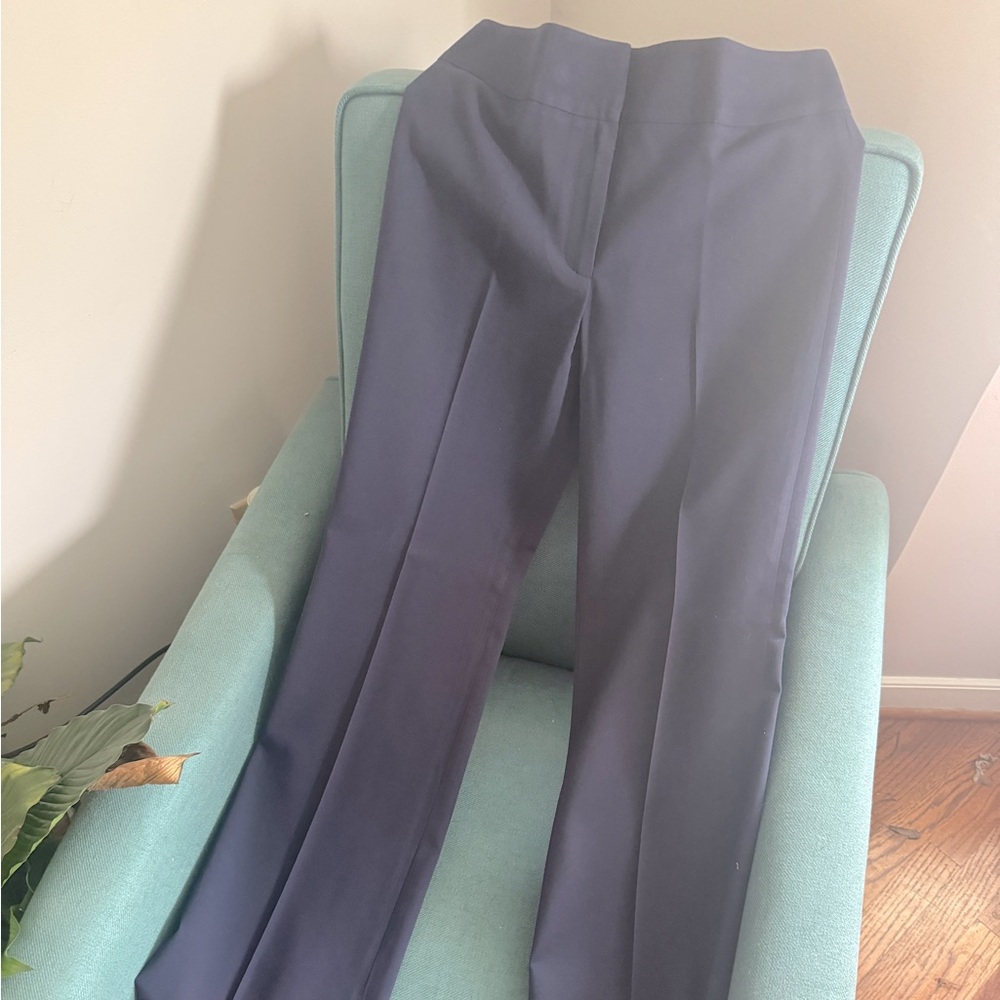 Wide leg fitted dress pants
